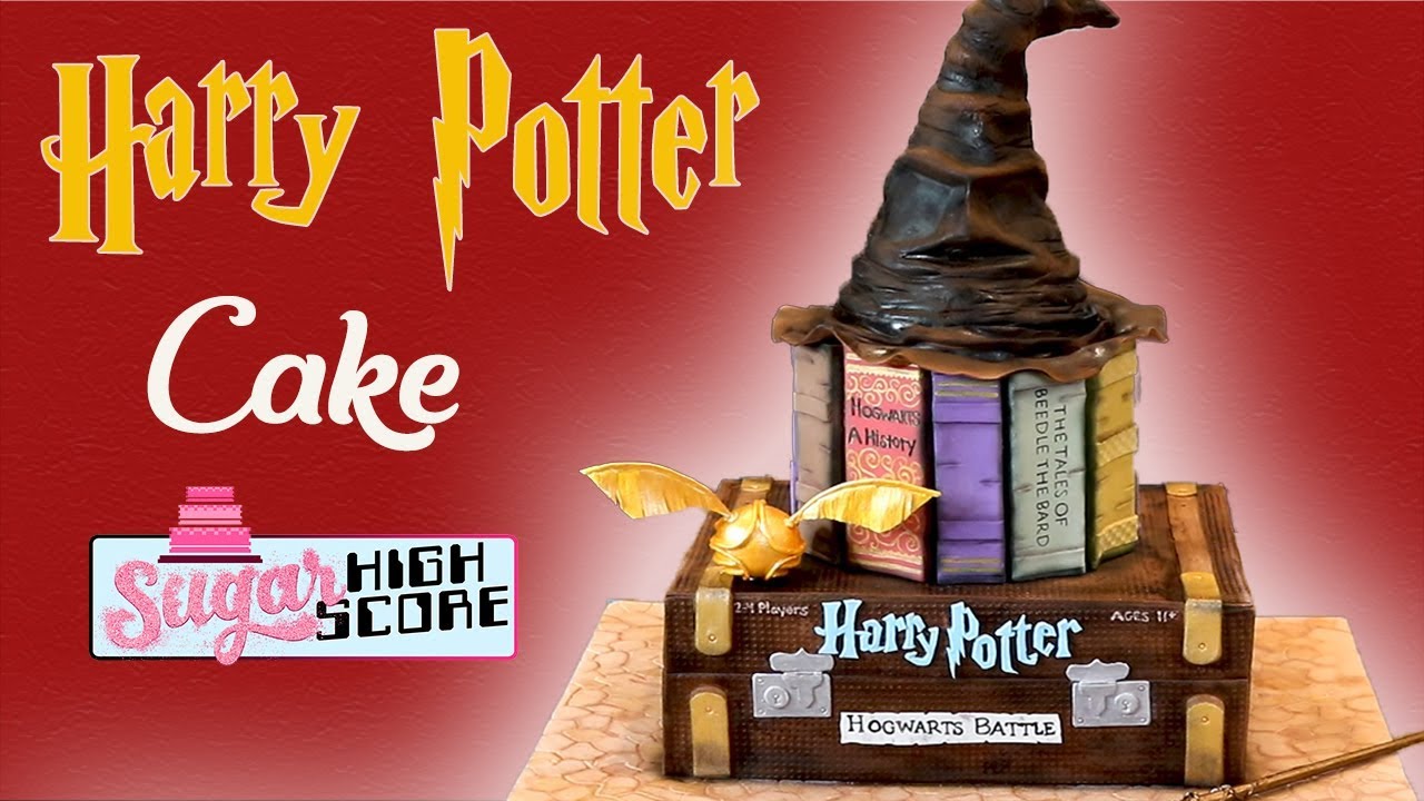 HARRY POTTER CAKE - YouTube