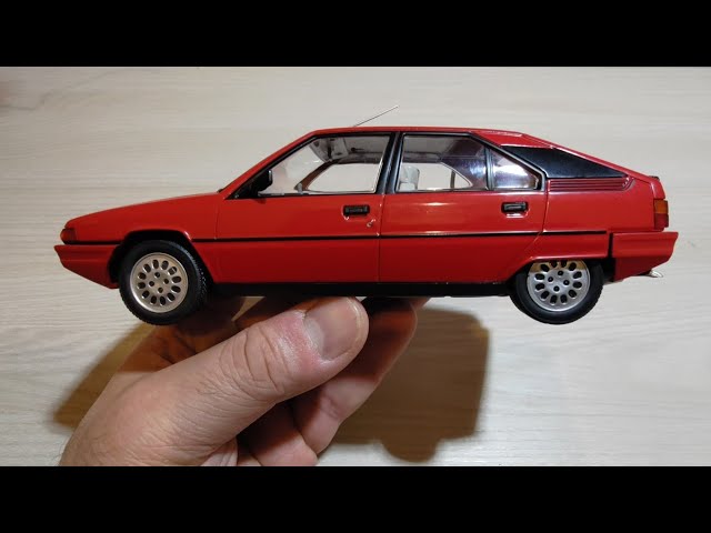 1983 Citroen BX 16 TRS White at 1/43 Odéon 074