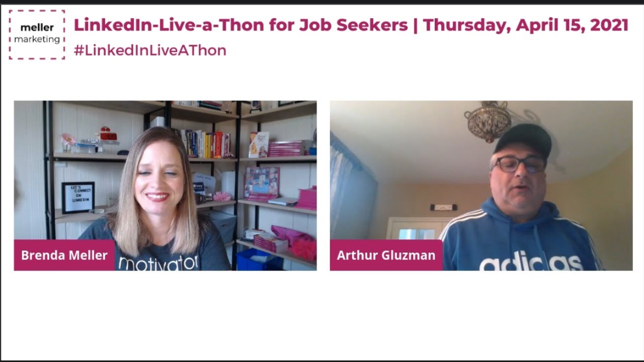 Advice for Job Seekers by Arthur Gluzman - #LinkedInLiveAThon​ - 4/15/21