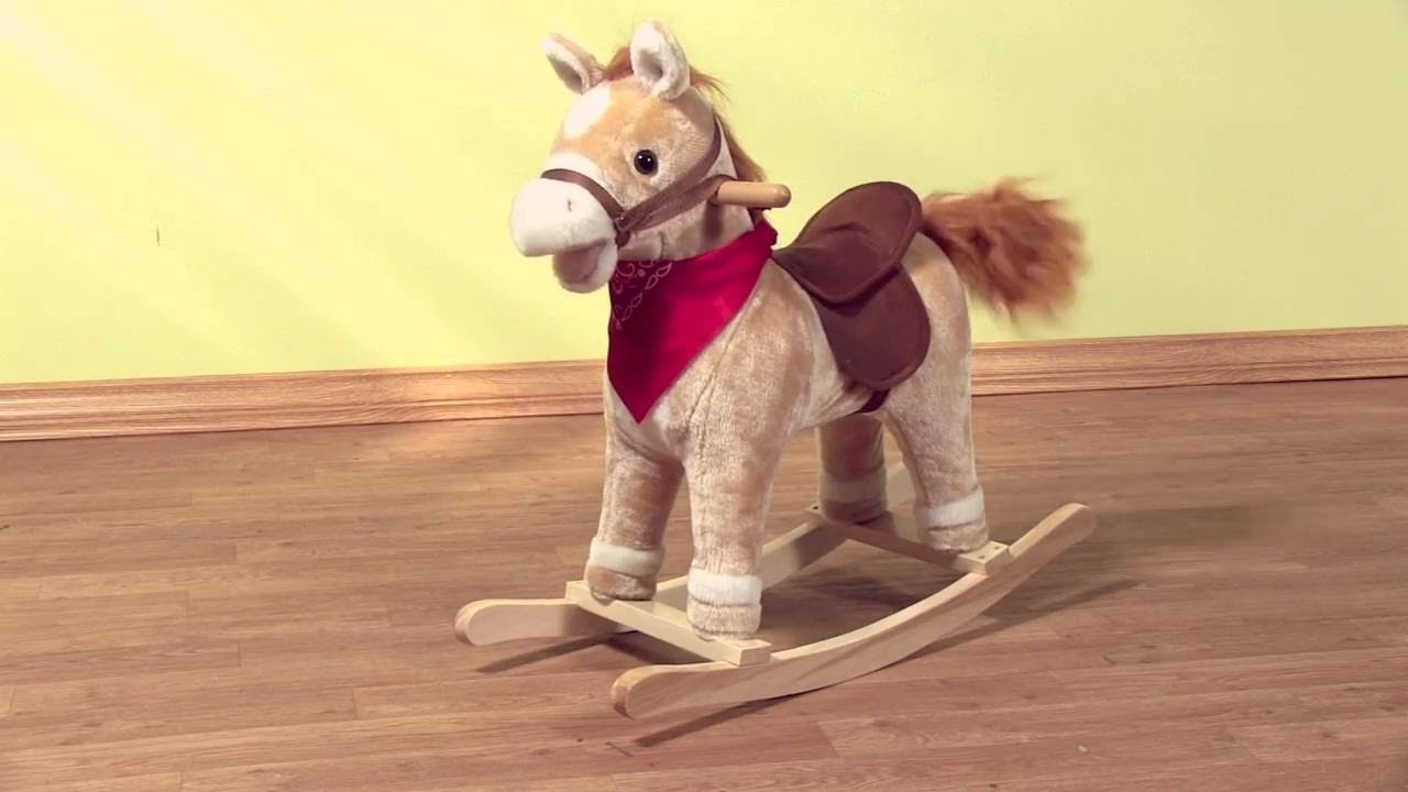 animated rocking horse