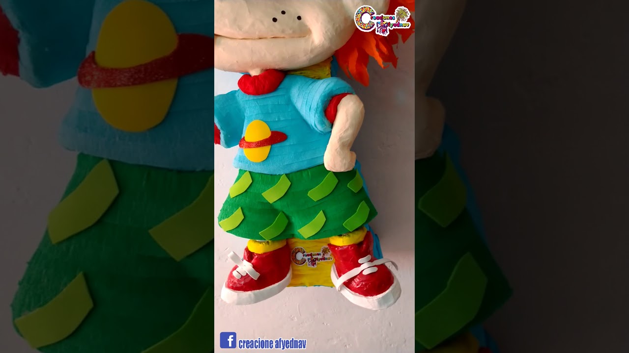 Pinata De Alto Relieve Carlitos Rugrats Youtube