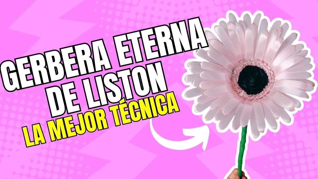 Tutorial | Gerbera con listón