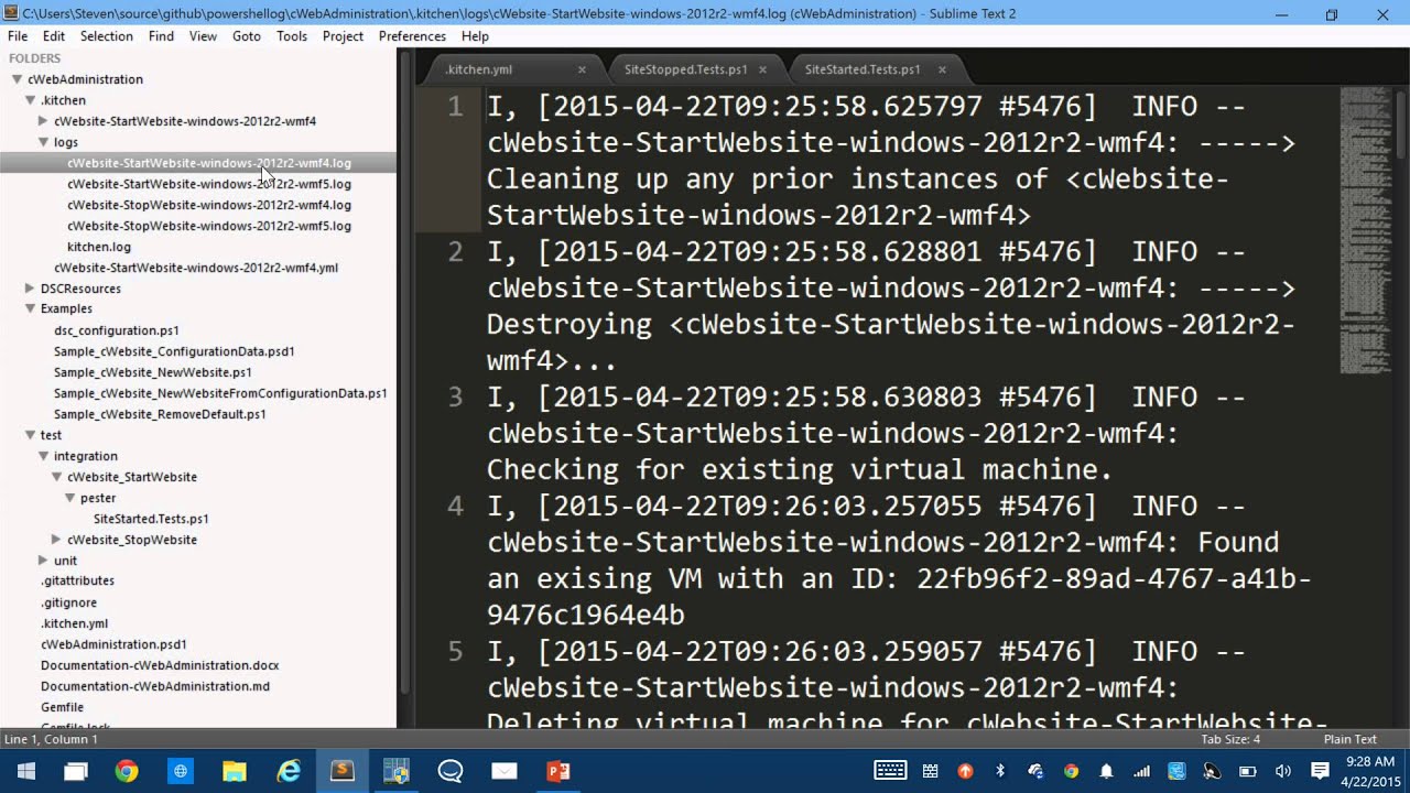 Testing DSC Resources with Test Kitchen and Pester - YouTube