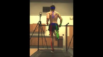 Slow motion running - rear view