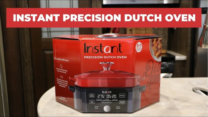 Instant Precision 6 Quart Cast Iron Dutch Oven – RJP Unlimited