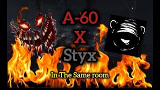 Multi Monster (A-60) and Styx in the same room/ Roblox Pressure