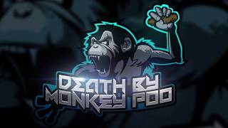 Animated Mascot Logo Reveal Death By Monkey Poo