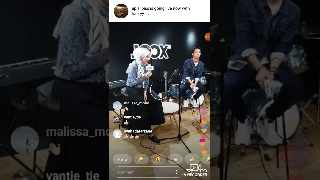 ERRA FAZIRA MENANGKAH CINTA LIVE DI JOOX