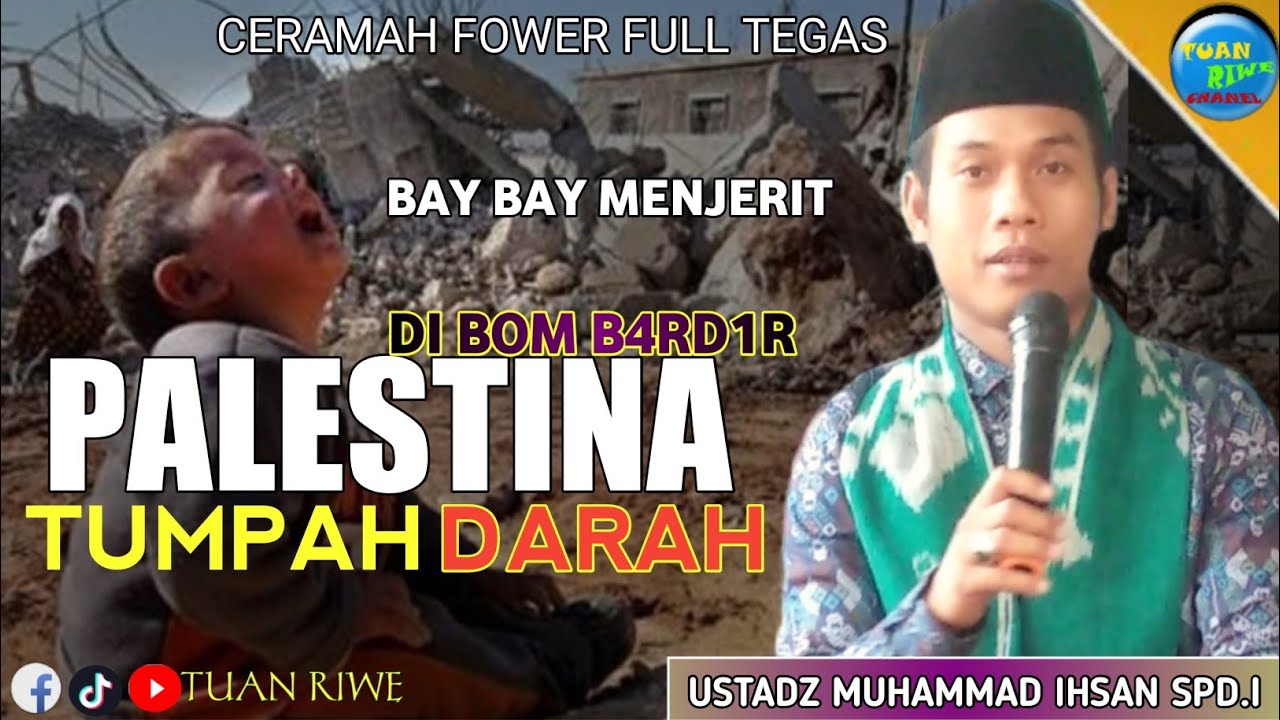 Ustadz M Ihsan Ocet Tegas | Palestina Tumpah Darah | Ceramah Lombok Sasak Terbaru | Al Anshor Guwi