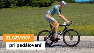 Technika šliapania na bicykli - najčastejšie chyby a zlozvyky