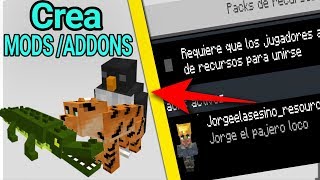 COMO CREAR TUS PROPIOS MODS/ADDONS PARA MINECRAFT PE (CUALQUIER VERSIÓN) screenshot 2