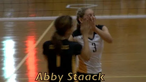 Abbi Staack Volleyball Highlights (Waverly-Shell R...