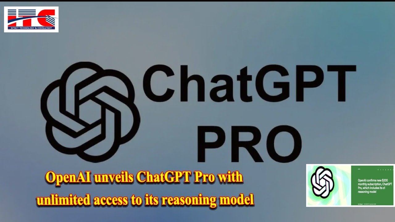 OpenAI unveils ChatGPT Pro with unlimited access to its reasoning model | #OpenAI #ChatGPTPro