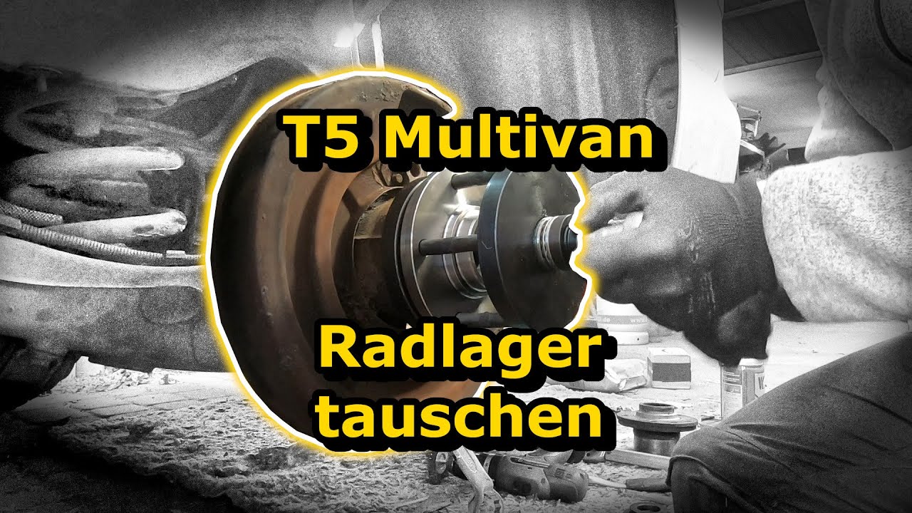 Radlager wechseln beim VW T5, Touareg - 85mm +++ How to 