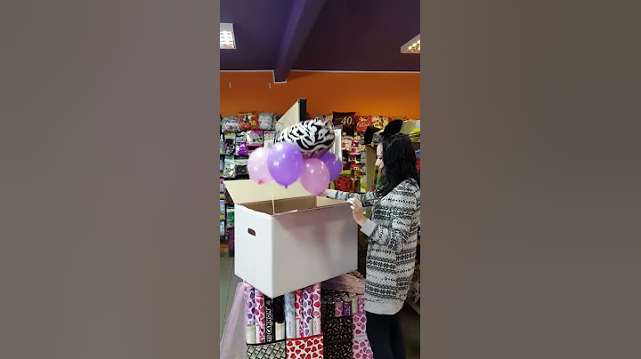 Pudło z balonami do wypuszczenia - czasnaparty.pl