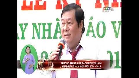 Trường TC Bách Nghệ TP. HCM trên HTV