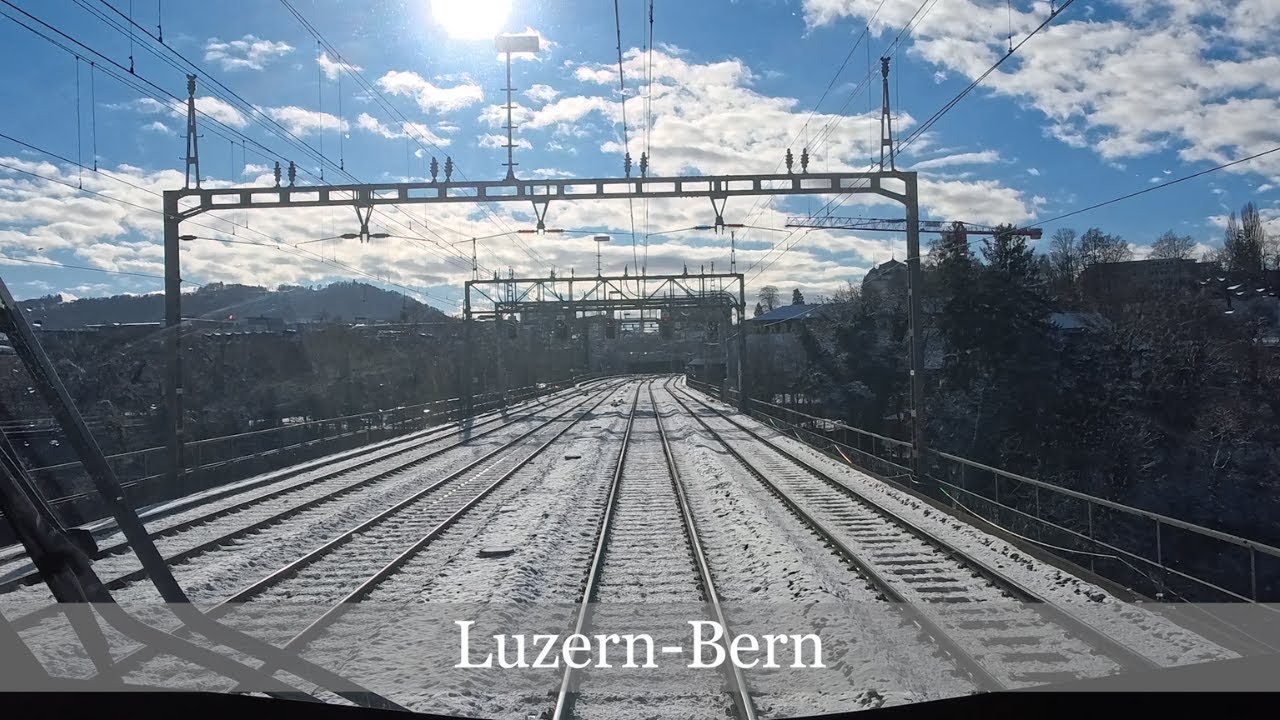 🇨🇭 Cab Ride: Beautiful Snowy Afternoon [4K]