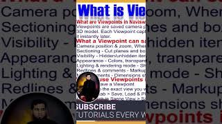 Title: Viewpoints in Navisworks 2026 Tutorial | Save Views, Add Markup