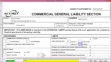 ocr acord forms processing, acord data extraction, automate Acord forms, Machine Learning