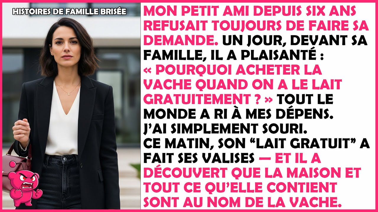 Mon petit ami depuis six ans refuse toujours de faire sa demande.