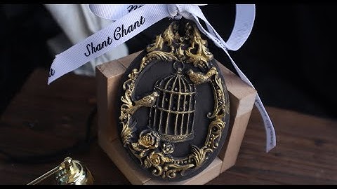 Aroma Stone Diffuser Tutorial #3 : Metallic Antique Charm