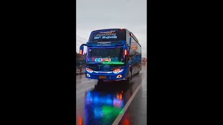 story'wa 30detik bus ll cinematic x slowmo ll dalam kabin bus ll kumpulan Vidio bus full strowbo