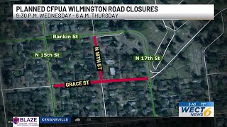 TRAFFIC ALERT: CFPUA to close part of Grace Street and North 16th Street on May 28
