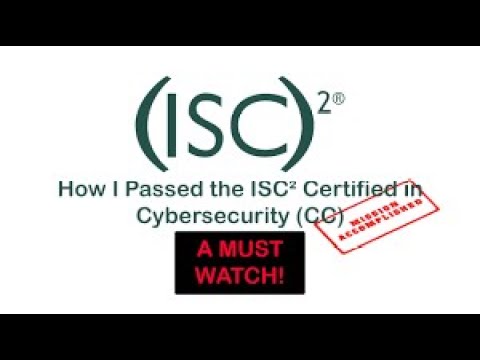 How I PASSED the ISC2 CC Exam in JUST 4 days | How to Pass !!! #cyber # ...