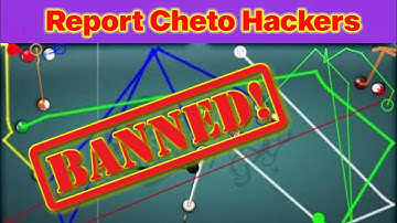 HOW TO REPORT CHETO HACKERS IN 8 BALL POOL - COMPLETE METHOD || #ITSHARIS8BP