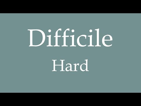 How To Say Hard In French Bikehike