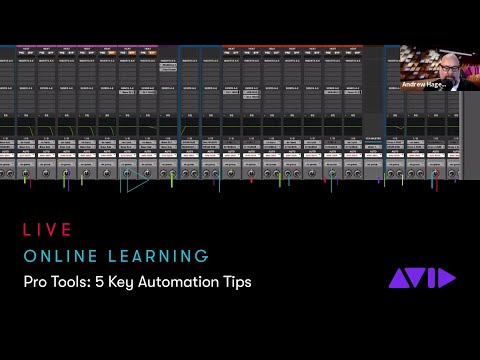 Avid Online Learning — Pro Tools: 5 Key Automation Tips