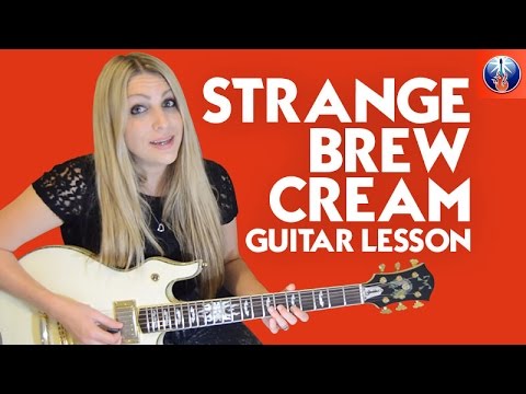 Strange Brew Cream Guitar Lesson - Strange Brew Intro