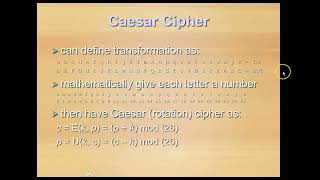 Lecture 4_Classical Substitution Ciphers