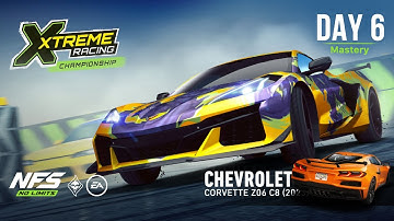 Need For Speed: No Limits | Chevrolet Corvette Z06 C8 (Xtreme Racing Championship - Day 6 | Mastery)