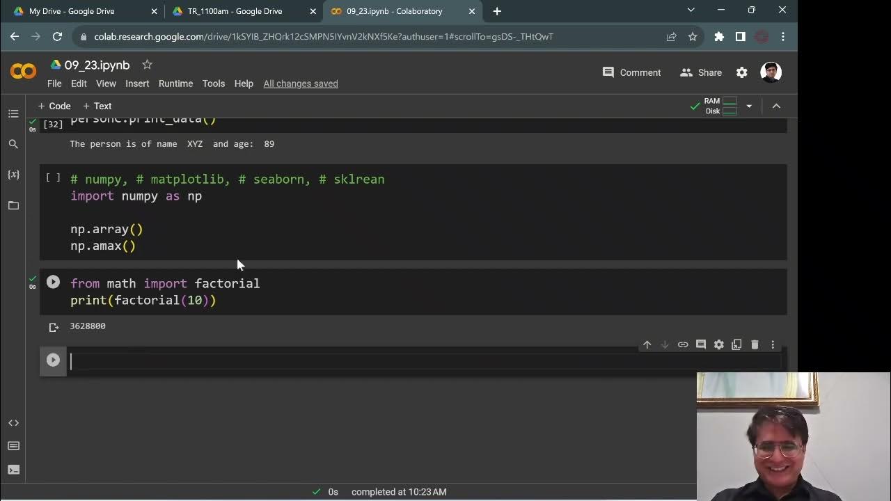 Python - Introduction to numpy package - YouTube