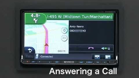 2012 Receiving A Call Using Bluetooth - DNX9990HD-DNX7190HD.wmv