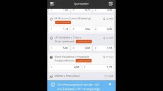 Intertops App - Video und Tutorial zu Intertops mobile screenshot 1
