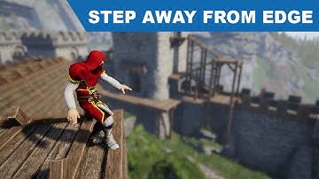 Unreal prevent overhanging Character - Step Away from Edge - UE4 Tutorials #255