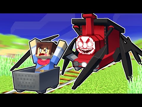 Hunted By Choo Choo Charles In Minecraft!