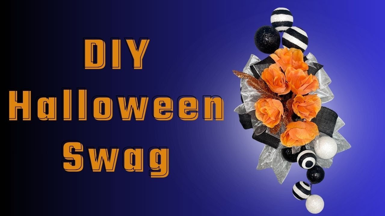 Halloween Ribbon 12 Yards - Cat Bat Spider Web Pattern Craft Ribbon For DIY Decorations