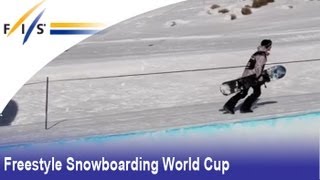 Snowboard Halfpipe Training Cardrona FIS World Cup