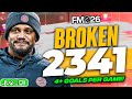 This 2-3-4-1 Tactic BROKE FM26! | 4+ GPG | Best FM26 Tactics