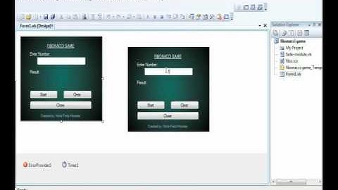 fibonacci game(visual basic 2008 project)