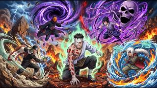 Danzo Solo 1vs4 ⚔️ Đối Đầu Obito, Sasuke Susanoo, Hiruzen và Jiraiya Cực Cháy!