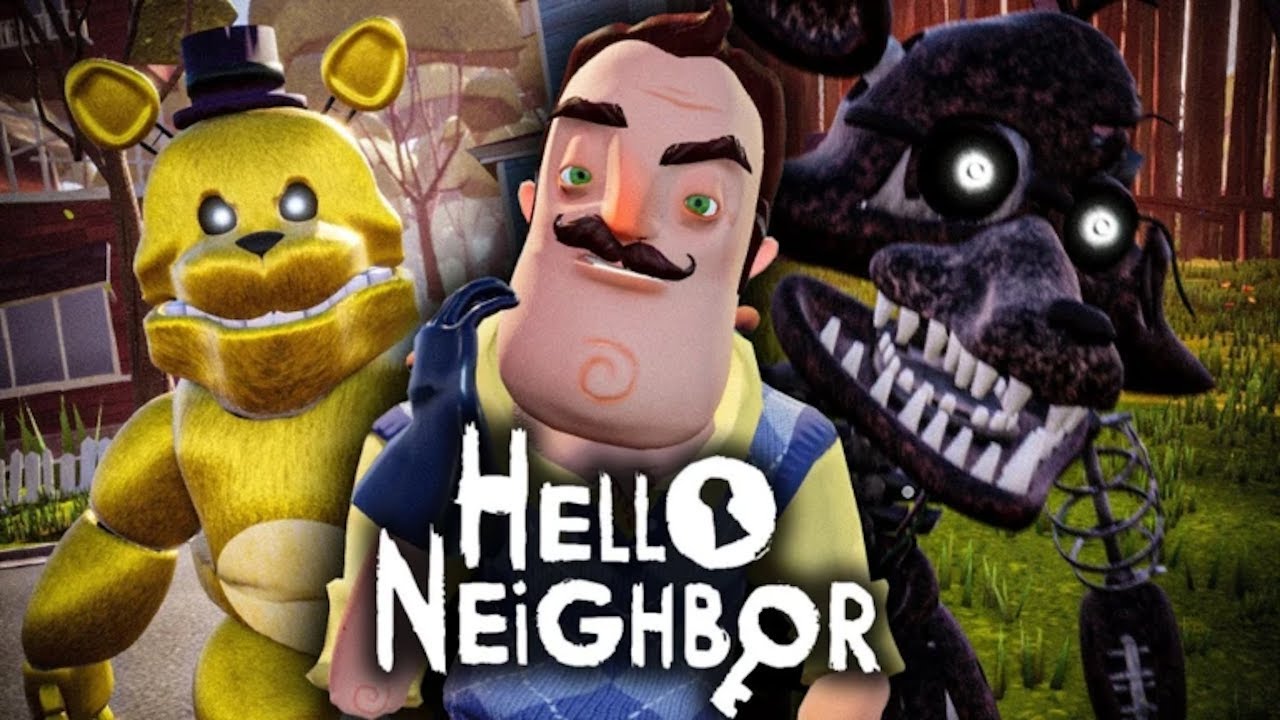 FREDBEAR IN HELLO NEIGHBOR MULTIPLAYER IS HILARIOUS