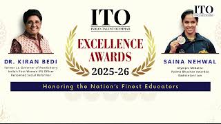 Celebrating Excellence | ITO Best Principal Felicitation Ceremony