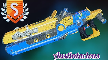 S-Class "Vault-Tec" Rifle Multitool in Blue & Yellow with 6 Bones | EUCLID GALAXY