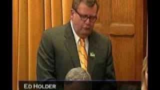 20090525 Member's Statement - MP Ed Holder