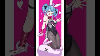 【イラストメイキング】ラビットホール描いてみた。 #ボカロ #初音ミク #shots らんふ