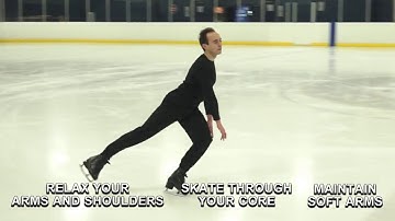 1. Forward Crossovers - Ice Dancer Oleg